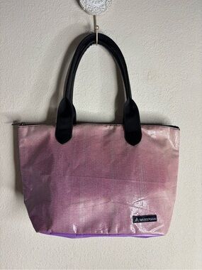 Rareform ella tote bag pink purple billboard sign material